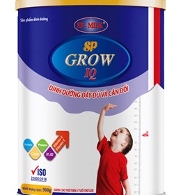 Sản phẩm dinh dưỡng SP - Milk SP Grow IQ 900g